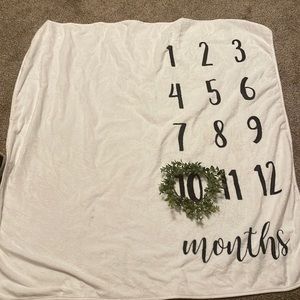 Monthly infant photo quilt